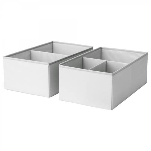 Ikea Slakting Bölmeli Kutu 2 adet, 25x41x16 cm - 2