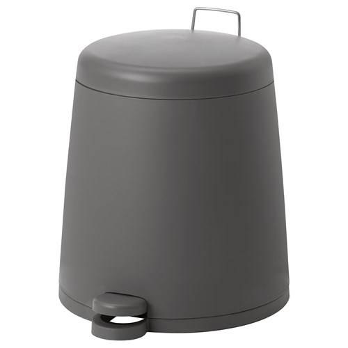 Ikea Snapp Çöp Kutusu 12 litre, koyu gri - 0