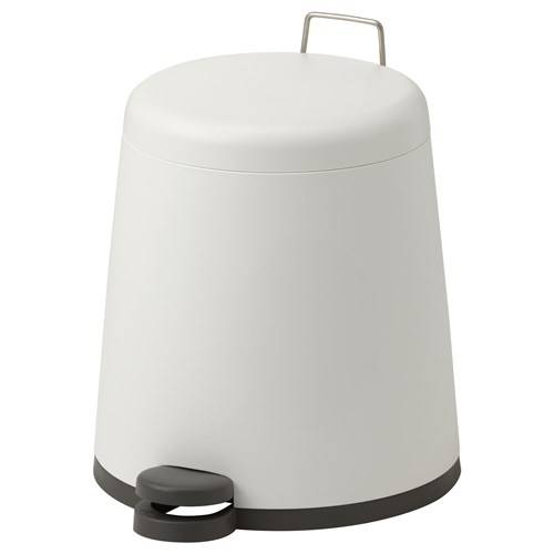 Ikea Snapp Çöp Kutusu beyaz, 5 litre - 0