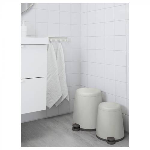 Ikea Snapp Çöp Kutusu beyaz, 5 litre - 3