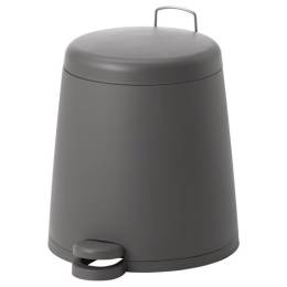 Ikea Snapp Çöp Kutusu gri, 5 litre