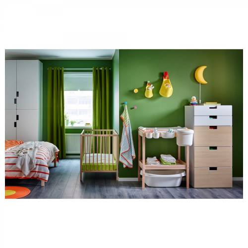 Ikea Sniglar Bebek Karyolası yükseklik ayarlı, 60x120 cm - 3