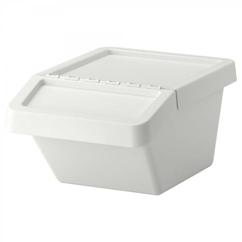 Ikea Sortera Çöp Kutusu 37 litre, beyaz - 3