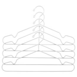Ikea Stajlig Giysi Askısı 5li, beyaz