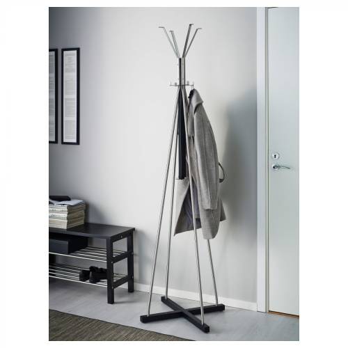 Ikea Tjusig Ayaklı Askılık 45x191 cm, siyah - 1