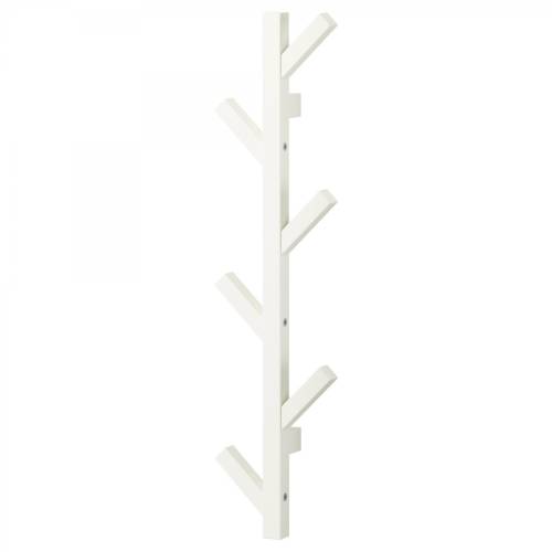 Ikea Tjusig Duvar Askısı 78 cm, beyaz, masif - 2