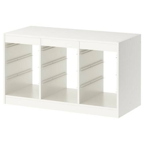 Ikea Trofast İskelet beyaz, 99x44x56 cm - 0