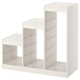 Ikea Trofast İskelet beyaz, 99x44x94 cm