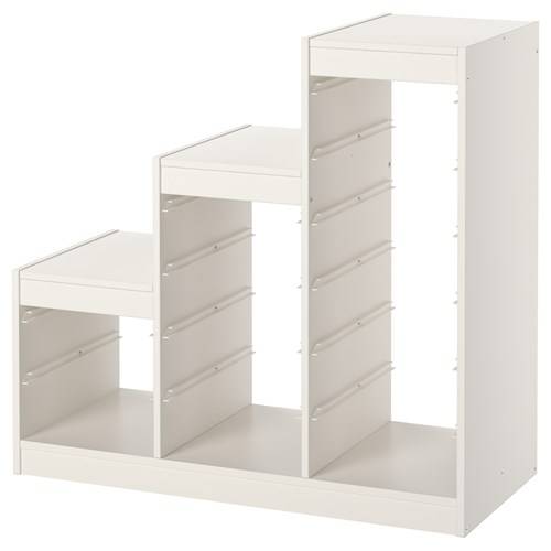 Ikea Trofast İskelet beyaz, 99x44x94 cm - 0