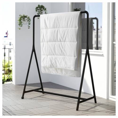 Ikea Turbo Ayaklı Askılık 117x148 cm, siyah - 2