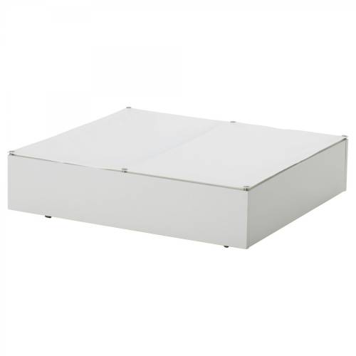 Ikea Vardo Yatak Altı Eşya Kutusu 65x18x70 cm, beyaz - 2