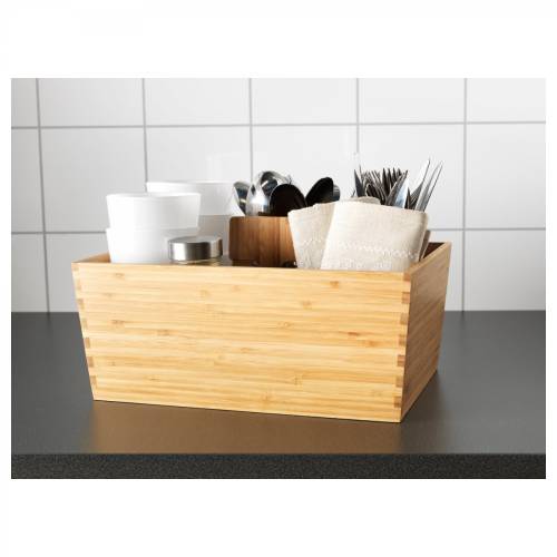 Ikea Variera Kutu 33x24x16 cm, bambu - 3