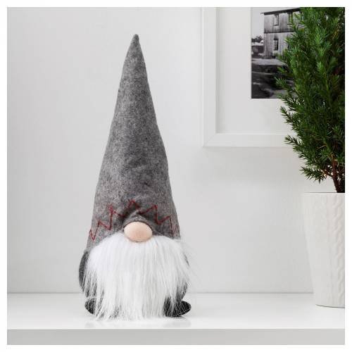 Ikea Vinter 2017 Dekoratif Aksesuar Gri-Noel Baba 32 Cm - 1